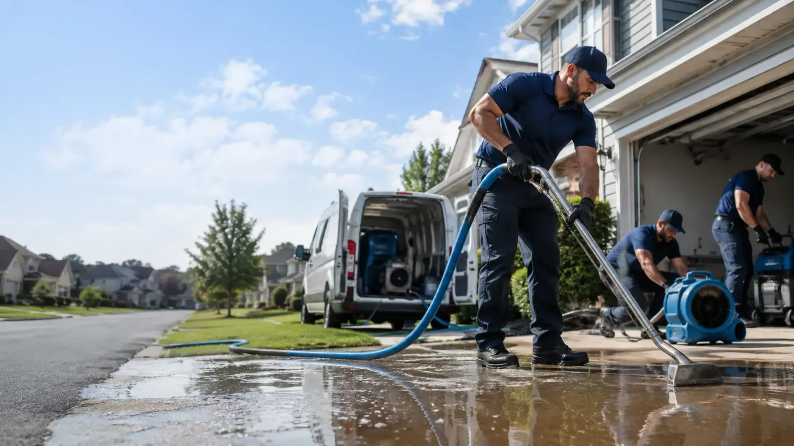 Flood Damage Restoration in Waukau, WI